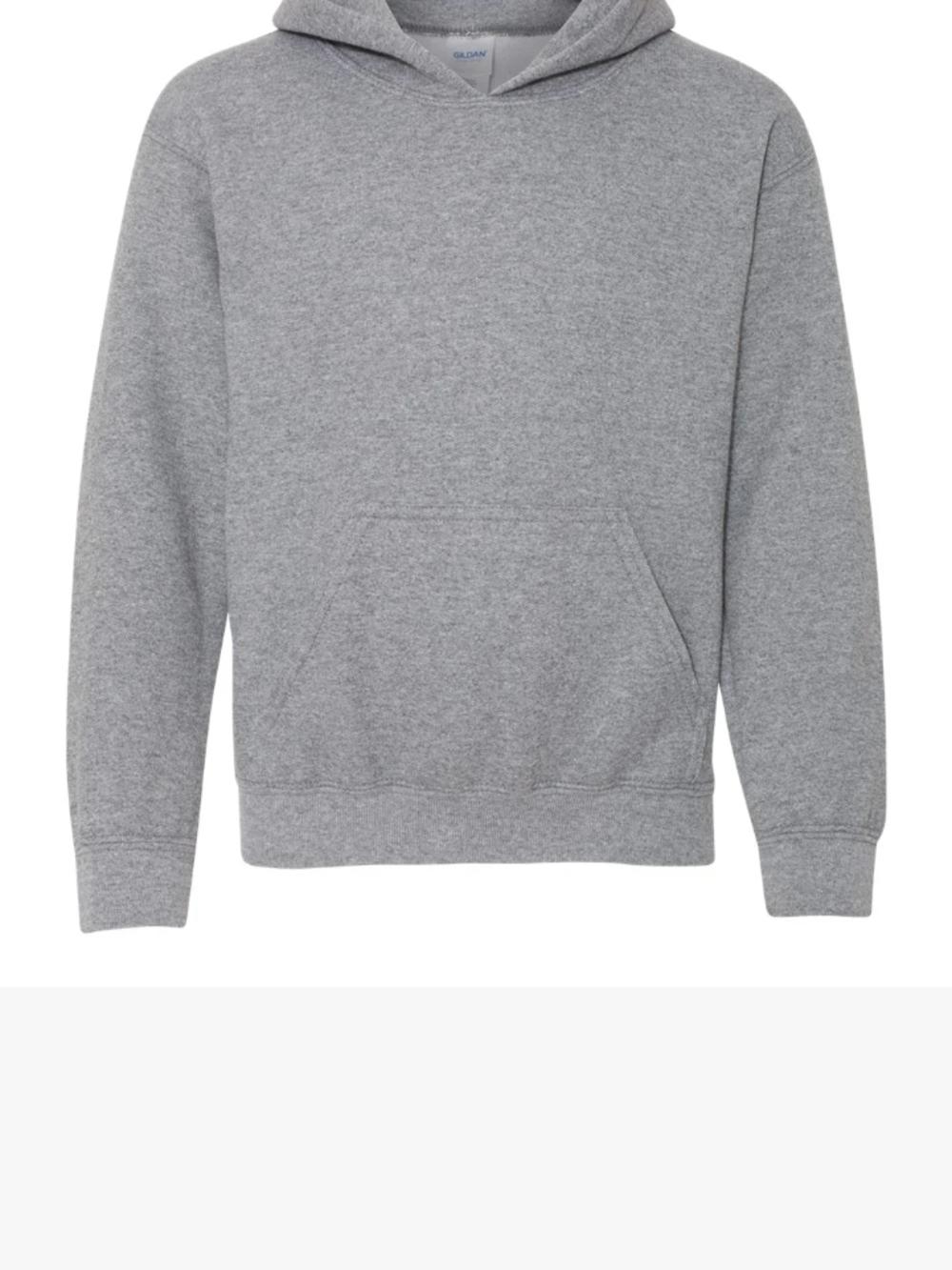 Classic Gray Hooded Sweatshirt